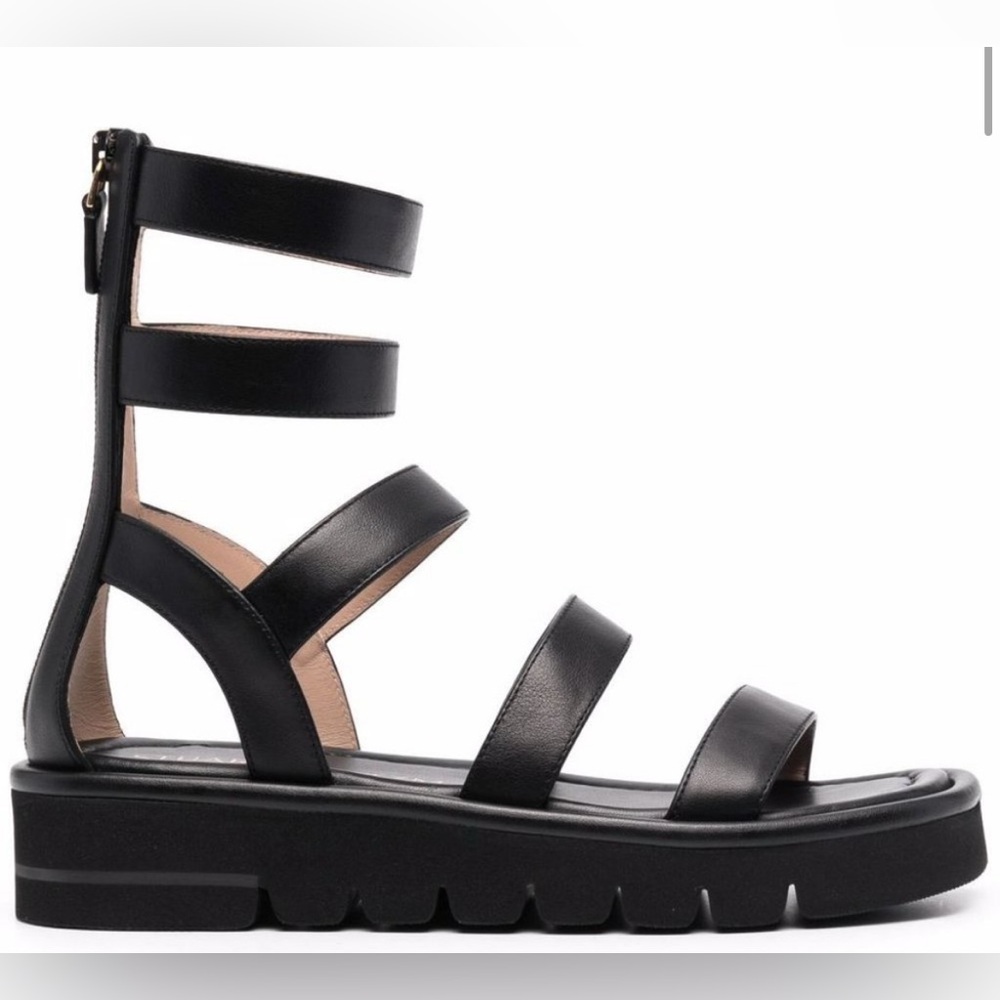NWOT Stuart Weitzman Women's Gala Lift Caged Gladiator Sandals
